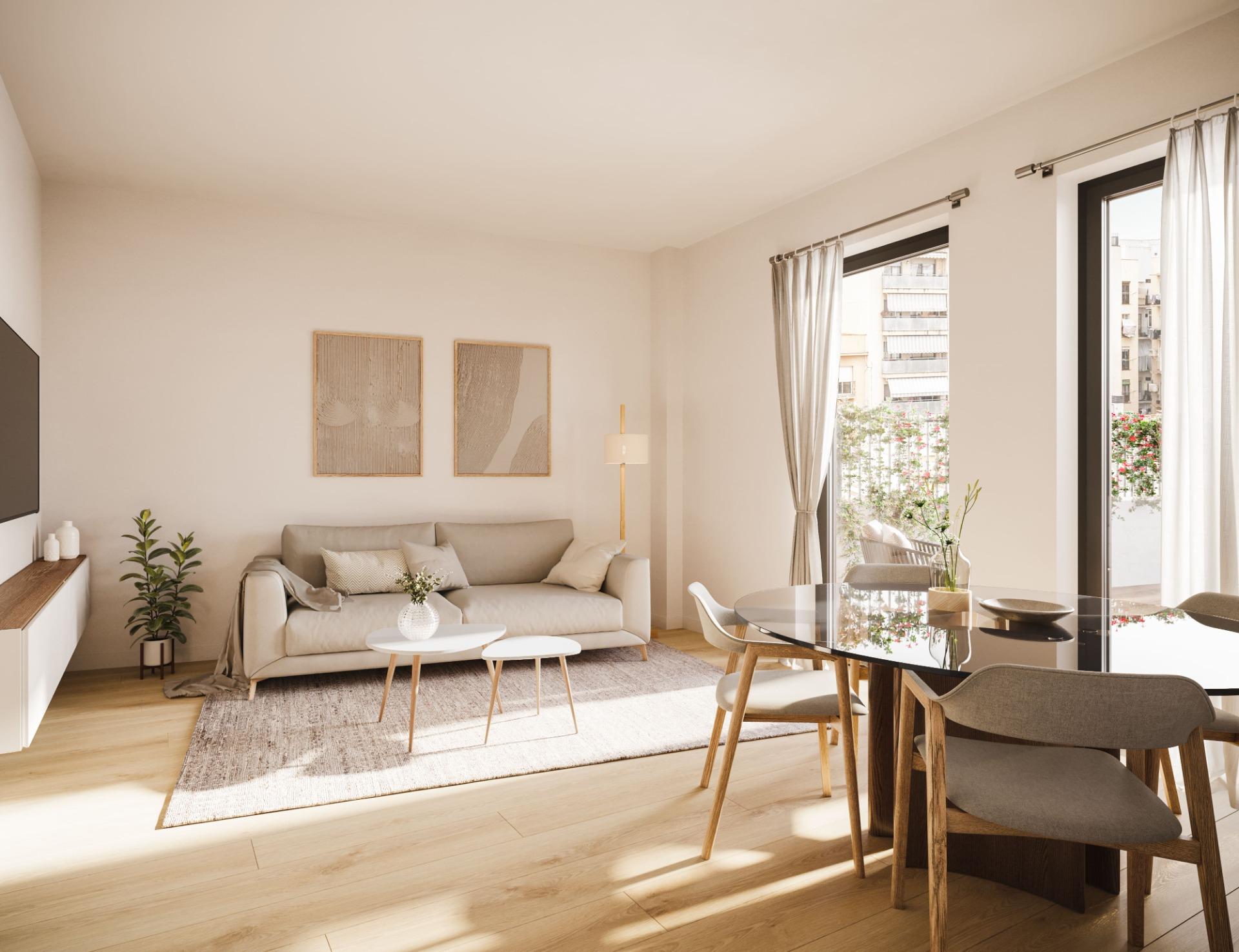 Obra nueva: piso en el corazón de la Nova Esquerra de l'Eixample. foto 1