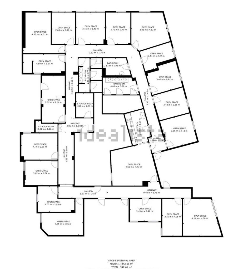 For sale Office with 446.00m2, in Barcelona