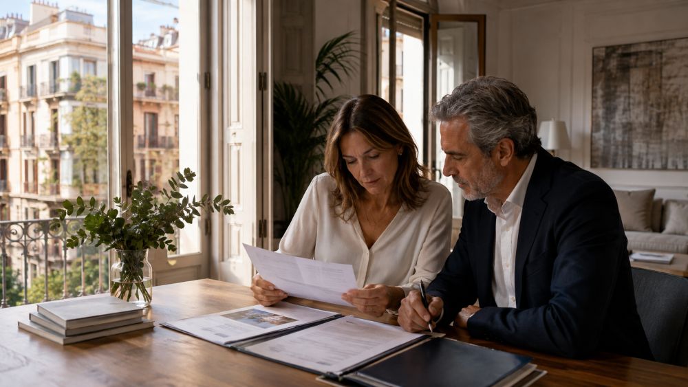 Aceptación herencia barcelona
