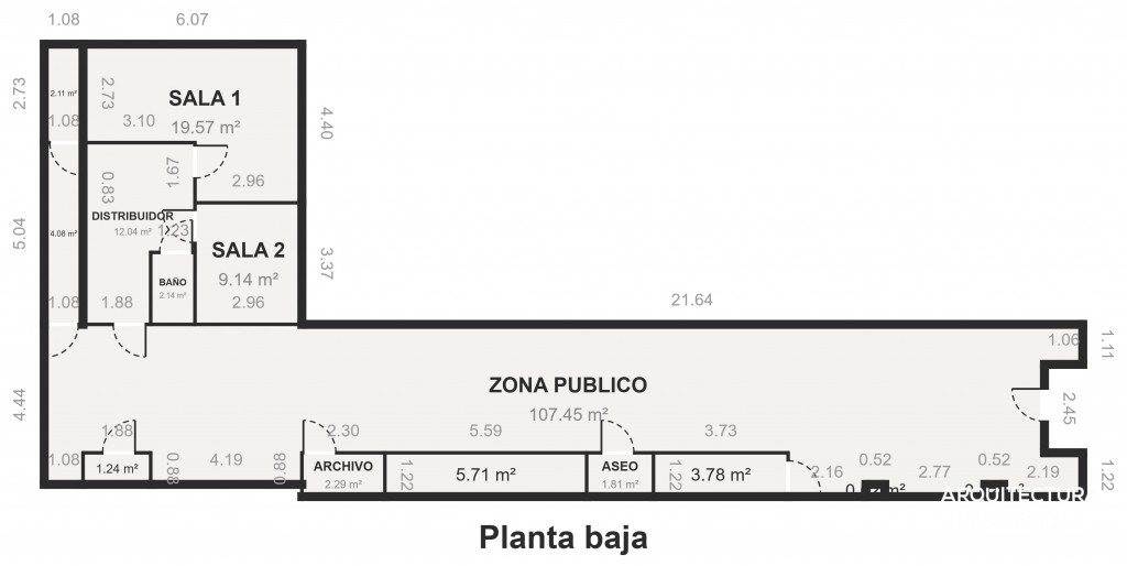 For sale Commercial premises with 515.00m2 in SAGRERA, Barcelona