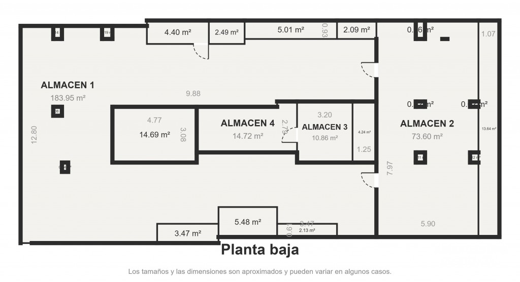 For sale Commercial premises with 515.00m2 in SAGRERA, Barcelona